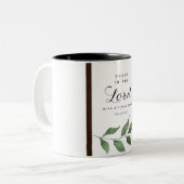 2 Couleurs tasse avec verset (Devant gauche)