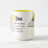2 Couleurs Tasse avec versets de la Bible (Devant gauche)