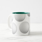2 Couleurs Tasse Balle de Golf (Devant gauche)