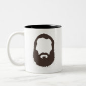 2 Couleurs Tasse barbue (Gauche)