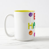 2 Couleurs Tasse Be Happy (Gauche)