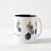 2 Couleurs Tasse bi-tones Joyeux Noël (Devant droit)