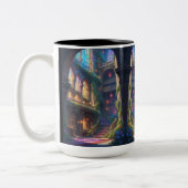 2 Couleurs Tasse Bibliothèque Enchantée (Gauche)