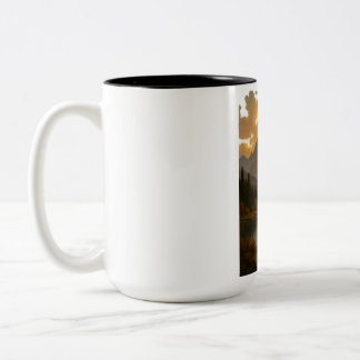 2 Couleurs Tasse bicolore, 45 cl