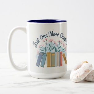 2 Couleurs Tasse bicolore Just One More Chapter