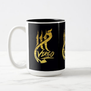 2 Couleurs Tasse bicolore VIRGO BROOKLYN, 15 oz