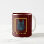 2 Couleurs Tasse Bigfoot & Dogman (Devant droit)