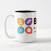 2 Couleurs Tasse biomédicale de centre de représentation de (Gauche)