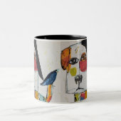 2 Couleurs Tasse Bird Dog 330ml (Centre)