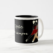 2 Couleurs tasse black1 moderne (Devant droit)