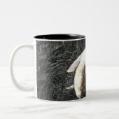 2 Couleurs Tasse blanche de boxeur (Gauche)