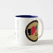 2 Couleurs Tasse blanche de PRT 2010-2010 (Devant droit)
