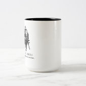 2 Couleurs Tasse blessée de guerrier (Centre)