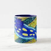 2 Couleurs Tasse bleue de Dorid (Centre)