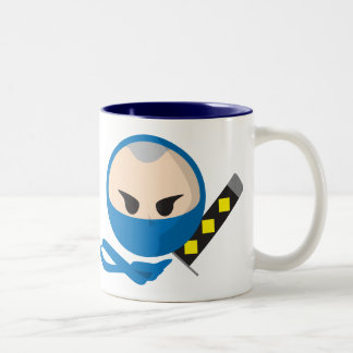 2 Couleurs Tasse bleue de Ninja
