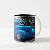 2 Couleurs Tasse bleue de Willys (Devant droit)