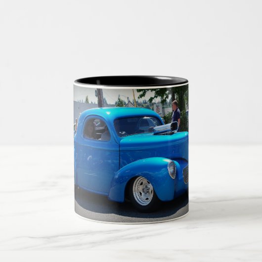 2 Couleurs Tasse bleue de Willys (Centre)