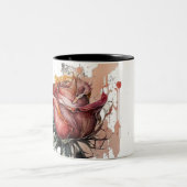 2 Couleurs Tasse Blush Bloom _ Rose (Centre)