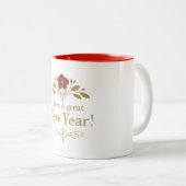 2 Couleurs Tasse - Bonne année ! (Devant droit)