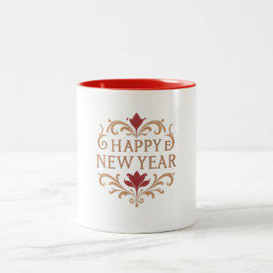2 Couleurs Tasse - Bonne Année