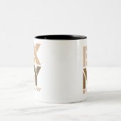 2 Couleurs Tasse Brown de BX Bronx (Centre)