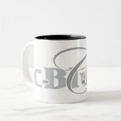 2 Couleurs Tasse C-Émoussée/noir (Devant gauche)