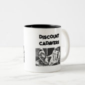 2 Couleurs Tasse Cadavres à Rabais (Devant droit)