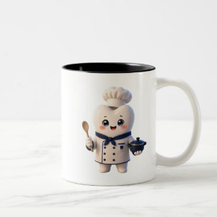2 Couleurs Tasse Cadeau Drôle de Cuisinier Dent Caractère Mig