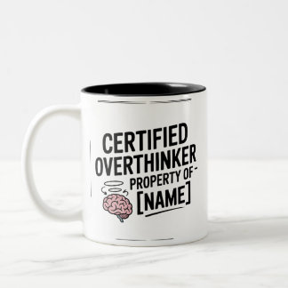 2 Couleurs Tasse Cadeau Drôle de Surpenseur Certifié