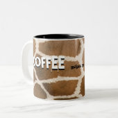 2 Couleurs Tasse Café Sauvage (Devant gauche)