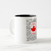 2 Couleurs Tasse Canada150 (Devant gauche)