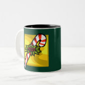 2 Couleurs Tasse - Candycane (Devant gauche)