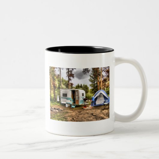 2 Couleurs Tasse cardinale de remorque (Droit)