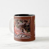 2 Couleurs Tasse cardinale du nord (Devant gauche)