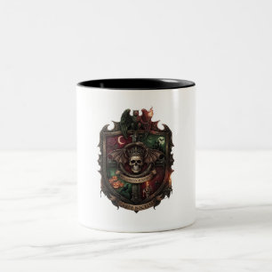 2 Couleurs Tasse Carpe Noctem Crâne Gothique Chauve-Souris Ha