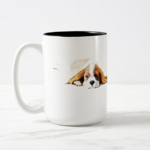 2 Couleurs Tasse Cavalier King Charles Spaniel, Cadeau Chien