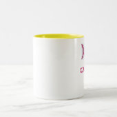 2 Couleurs Tasse celtique de déesse de noeud (rose) (Centre)