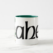 2 Couleurs Tasse celtique de dragon de Fahey (Centre)