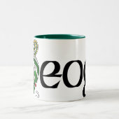 2 Couleurs Tasse celtique de dragon de Keogh (Centre)