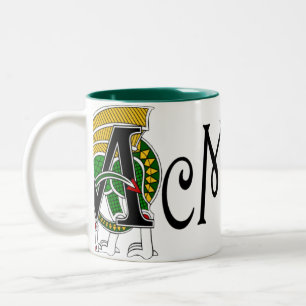 2 Couleurs Tasse celtique de dragon de McManus