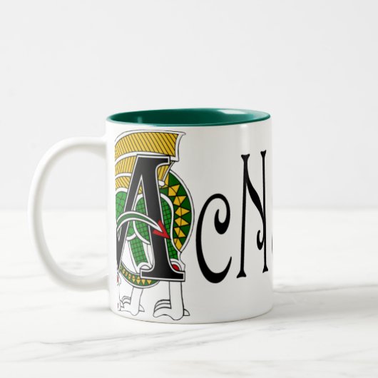 2 Couleurs Tasse celtique de dragon de McNamara (Gauche)