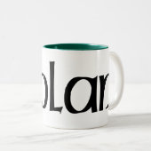 2 Couleurs Tasse celtique de dragon de Nolan (Devant droit)