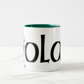 2 Couleurs Tasse celtique de dragon de Nolan (Centre)