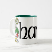 2 Couleurs Tasse celtique de dragon de Shanley (Devant gauche)