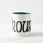2 Couleurs Tasse celtique de dragon d'O'Rourke (Centre)