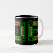 2 Couleurs Tasse celtique de maman (Devant droit)