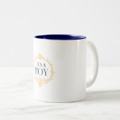 2 Couleurs Tasse - C'est un garçon (Devant droit)