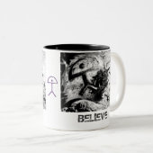 2 Couleurs Tasse chanceuse d'enfer d'Indalo (Devant droit)