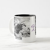 2 Couleurs Tasse chanceuse d'enfer d'Indalo (Devant gauche)