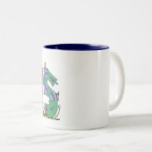 2 Couleurs Tasse | CHARLESTON, Sc (CHS) (Devant droit)
